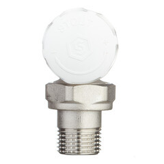 Клапан термостатический угловой Stout 1/2 НР(ш) х 1/2 ВР(г) для радиатора (SVR-2102-000015) - фото 3