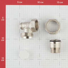 Клапан запорный угловой Stout 3/4 НР(ш) х 3/4 ВР(г) для радиатора (SVL-1156-000020) - фото 2