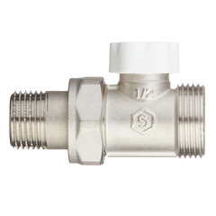 Клапан запорный Stout 1/2 ВР(г) х 3/4 НР(ш) для радиатора под евроконус (SVL-1196-000015) - фото 5