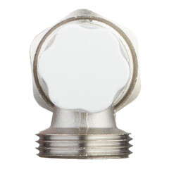 Клапан запорный угловой Stout 1/2 НР(ш) х 3/4 НР(ш) для радиатора под евроконус (SVL-1166-000015) - фото 2