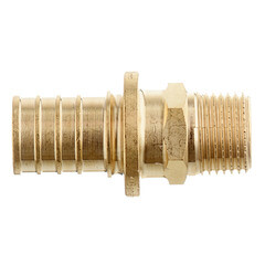 Соединитель прямой Stout 25 мм х 1/2 НР(г) латунный (SFA-0001-002512) - фото 3