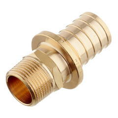 Соединитель прямой Stout 32 мм х 3/4 НР(г) латунный (SFA-0001-003234) - фото 4