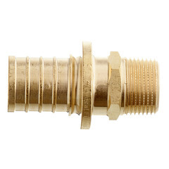 Соединитель прямой Stout 32 мм х 3/4 НР(г) латунный (SFA-0001-003234) - фото 3