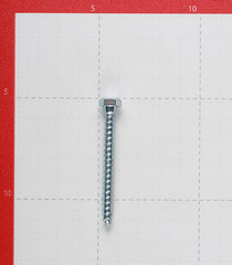 Болт сантехнический 6х60 мм DIN 571 оцинкованный (40 шт.) - фото 2