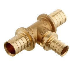 Тройник Stout 32 х 25 х 32 мм латунный (SFA-0014-322532) - фото 3