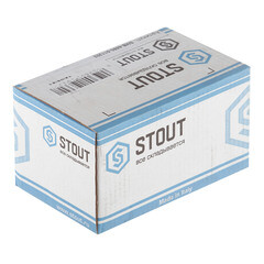 Коллектор Stout 1 ВР(г) х 2 выхода 1/2 НР(ш) х 1 НР(ш) регулирующий (SMB-6850-011202) - фото 2