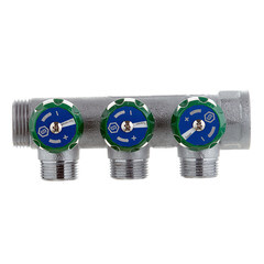 Коллектор Stout 1 ВР(г) х 3 выхода 3/4(ЕК) х 1 НР(ш) регулирующий (SMB-6850-013403) - фото 6