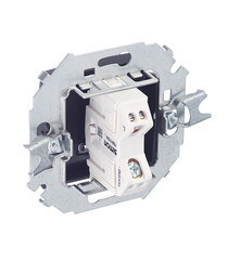 Выключатель Simon 15 одноклавишный встраиваемый графит с подсветкой (1591104-038) - фото 5