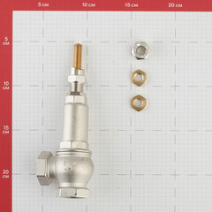 Клапан предохранительный регулируемый Valtec 3/4 ВР(г) (VT.1831.N.05) - фото 5