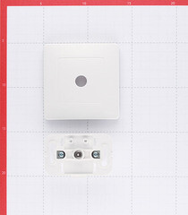 Розетка телевизионная Systeme Electric Blanca встраиваемая белая (BLNTS000011) - фото 4