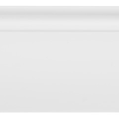 Плинтус экополимер Cosca 79х13х2000 мм белый (PX002) - фото 5