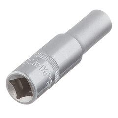 Головка торцевая глубокая Jonnesway 1/4х6 мм шестигранная - фото 5