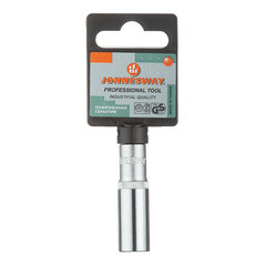 Головка торцевая глубокая Jonnesway 1/4х10 мм шестигранная - фото 2