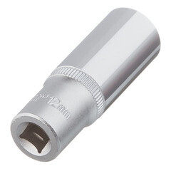 Головка торцевая глубокая Jonnesway 1/4х12 мм шестигранная - фото 3