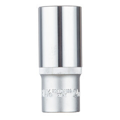 Головка торцевая глубокая Jonnesway 1/2х24 мм шестигранная - фото 4