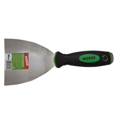 Шпатель малярный Wenzo 100 мм с эргономичной ручкой и ударным наконечником (678512) - фото 4