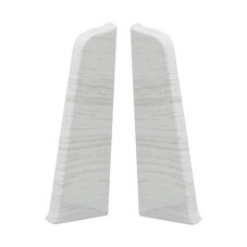 Заглушка торцевая ПВХ Salag Lima 72 мм баллард левая-правая Г-профиль (2 шт.)