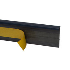 Плинтус ПВХ Salag 50 мм синий 2500 мм под ковролин