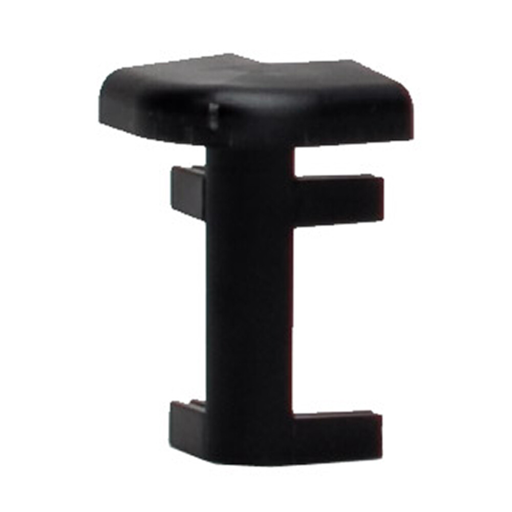 Изображение товара Угол ПВХ наружный Salag 50 мм черный под ковролин