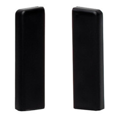Изображение товара Заглушка торцевая ПВХ Salag 50 мм черный под ковролин (2 шт.)