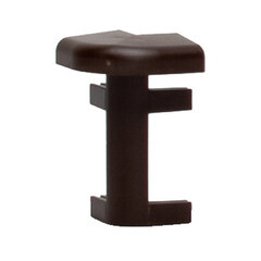 Изображение товара Угол ПВХ наружный Salag 50 мм темно-коричневый под ковролин (1 шт.)