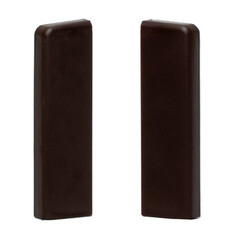 Изображение товара Заглушка торцевая ПВХ Salag 50 мм темно-коричневый под ковролин (2 шт.)