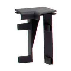 Изображение товара Угол ПВХ внутренний Salag 50 мм темно-серый под ковролин (1 шт.)