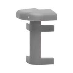 Изображение товара Угол ПВХ наружный Salag 50 мм серый под ковролин (1 шт.)