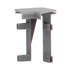 Изображение товара Угол ПВХ внутренний Salag 50 мм серый под ковролин (1 шт.)