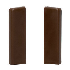 Изображение товара Заглушка торцевая ПВХ Salag 50 мм светло-коричневый под ковролин (2 шт.)