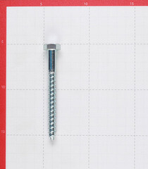 Болт сантехнический 10х100 мм DIN 571 оцинкованный (15 шт.) - фото 3