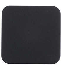 Выключатель Systeme Electric Blanca одноклавишный накладной антрацит (BLNVA101016) - фото 1