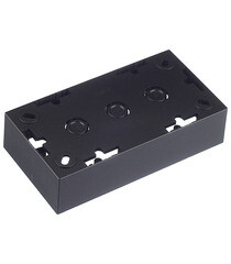 Коробка монтажная Simon 15 двухместная накладная графит (1590752-038) - фото 2