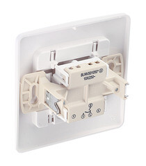 Выключатель Systeme Electric Blanca двухклавишный встраиваемый белый (BLNVS010501) - фото 5