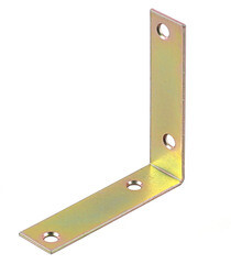 Уголок узкий оцинкованный 60х60х15х1.5 мм с желтой пассивацией - фото 1