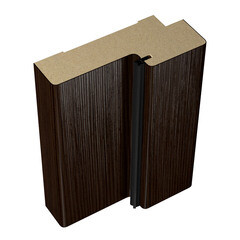 Изображение товара Коробка дверная Vision 74х30х2100 мм ПВХ венге (2,5 шт.)