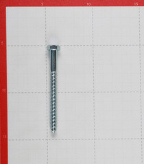 Болт сантехнический 8х90 мм DIN 571 оцинкованный (2 шт.) - фото 2