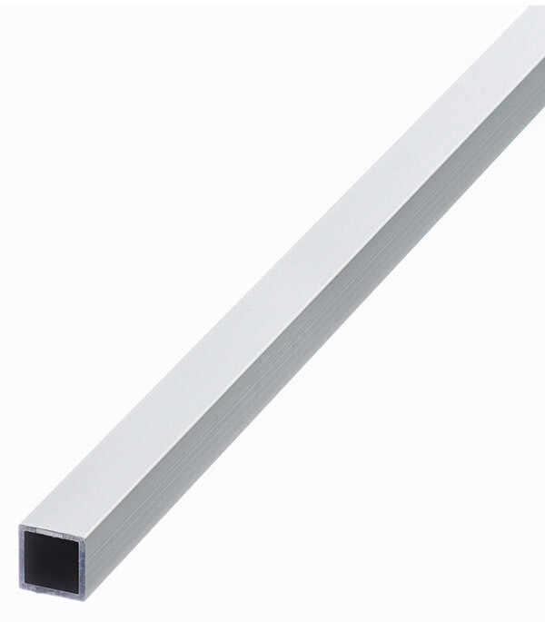 Изображение товара Трубка алюминиевая квадратная 10х10х1х1000 мм анодированная Изображение товара Трубка алюминиевая квадратная 10х10х1х1000 мм анодированная