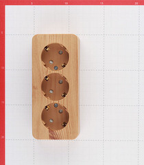 Розетка Systeme Electric Blanca накладная ясень со шторками (BLNRA011315) - фото 3