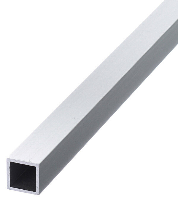 Изображение товара Трубка алюминиевая квадратная 15х15х1,5х2000 мм анодированная