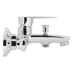 Смеситель для ванны Lavelly Optima хром однорычажный с коротким изливом без лейки (672205) - фото 3