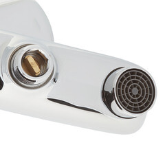 Смеситель для ванны Lavelly Optima хром однорычажный с коротким изливом без лейки (672205) - фото 8