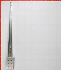 Опора столба забивная оцинкованная 90х900 мм - фото 3