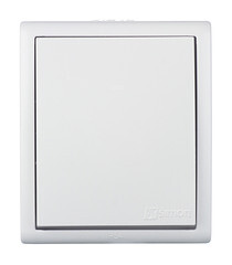 Выключатель Simon 15 Aqua одноклавишный накладной белый (1594101-030) - фото 1