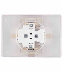 Розетка Systeme Electric Blanca встраиваемая белая со шторками (BLNRS441121) - фото 4