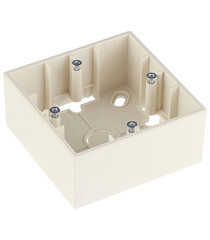 Коробка монтажная Simon 15 накладная слоновая кость (1590751-031) - фото 2