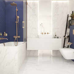 Керамогранит Unitile светло-серый мрамор 400х400х8 мм (10 шт.=1,6 кв.м) - фото 12