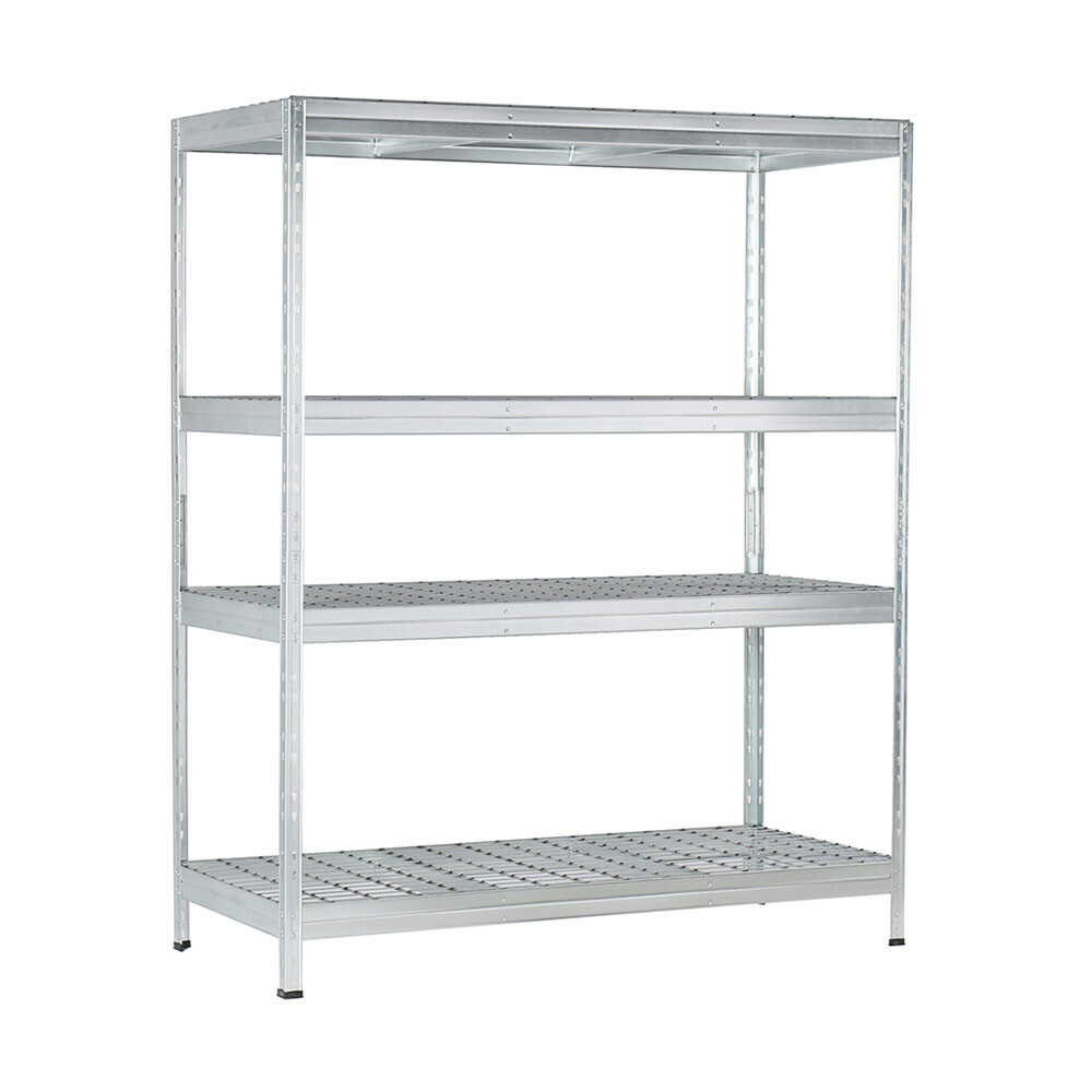 Изображение товара Металлический стеллаж AR Shelving Rivet Wire 1800x1500x600 мм безболтовой