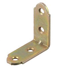 Изображение товара Уголок узкий оцинкованный 40х40х17х2 мм с желтой пассивацией