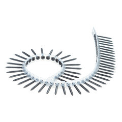 Саморезы ГМ 38x3,9 мм в ленте XTN Кнауф (1000 шт.) - фото 1